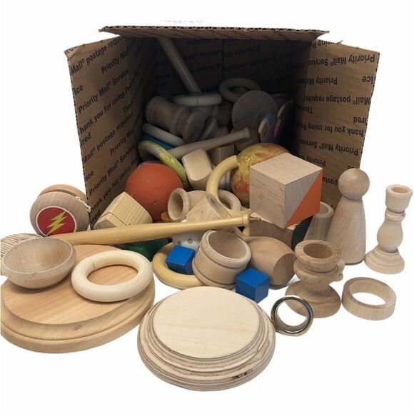 Wood Decor Mystery Box - Assortment of Wood Decor - Picture 1 of 1